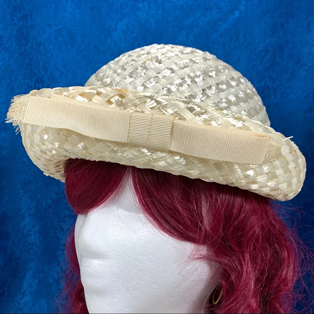 Vintage Union Label Ladies Spring Summer Hat